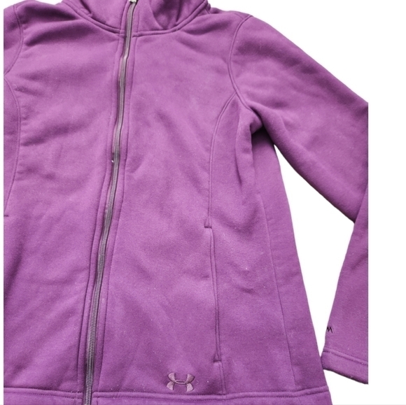 Under Armour Fleece Jacket Small Petite - Picture 3 of 6